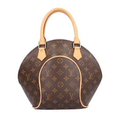 ルイヴィトン エリプスPM モノグラム ハンドバッグ モノグラムキャンバス M51127 ブラウン レディース LOUIS VUITTON 中古