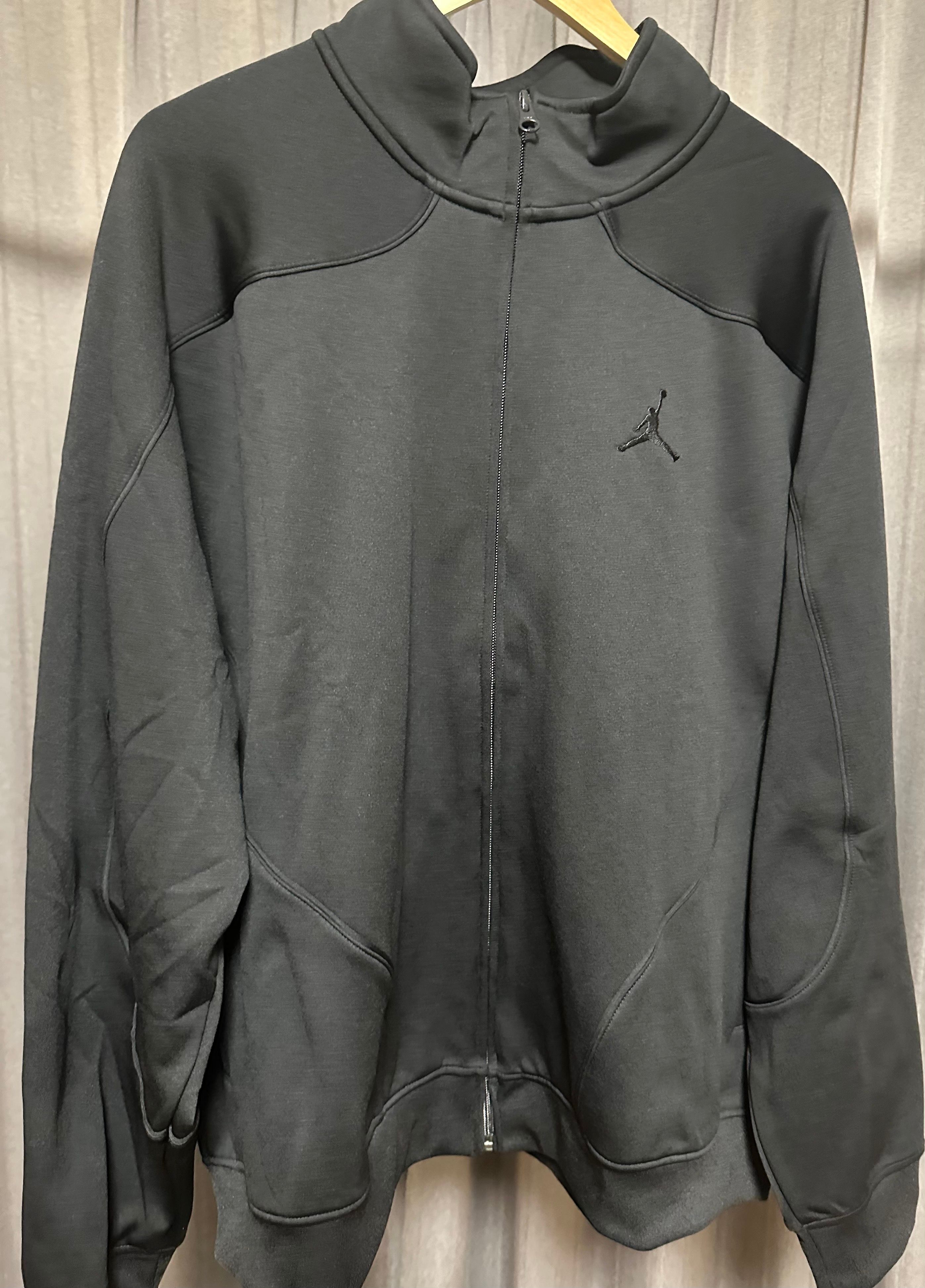 Supreme x Jordan Tricot Track Jacket "Black"