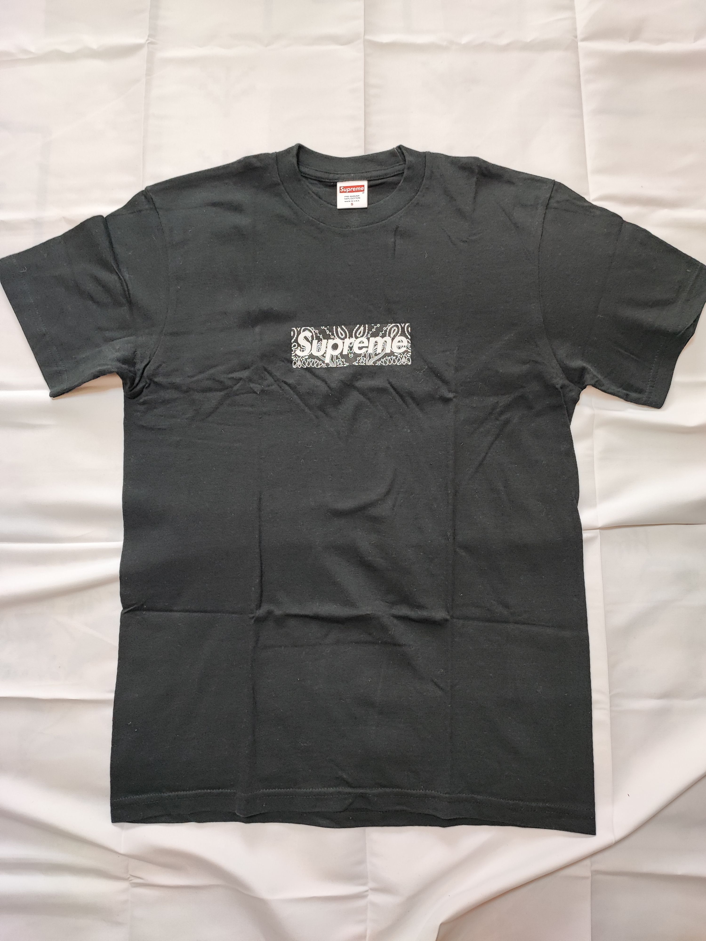 Supreme Bandana Box Logo Tee "Black"