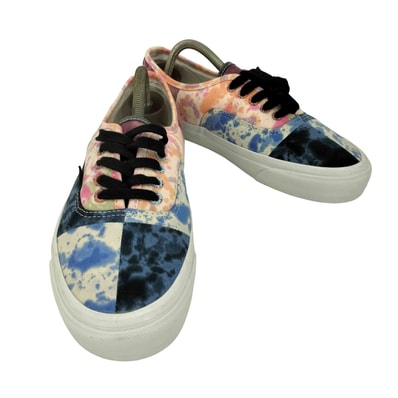 AUTHENTIC 44 DX MIXED DYE ローカットスニーカー【1143074173610】