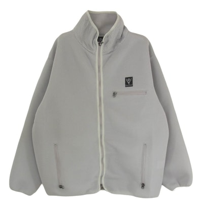 South2 West8 サウスツーウェストエイト ジャケット GL786 PIPING JACKET パイピングジャケット メッシュジャケット グレー系 XS【中古】