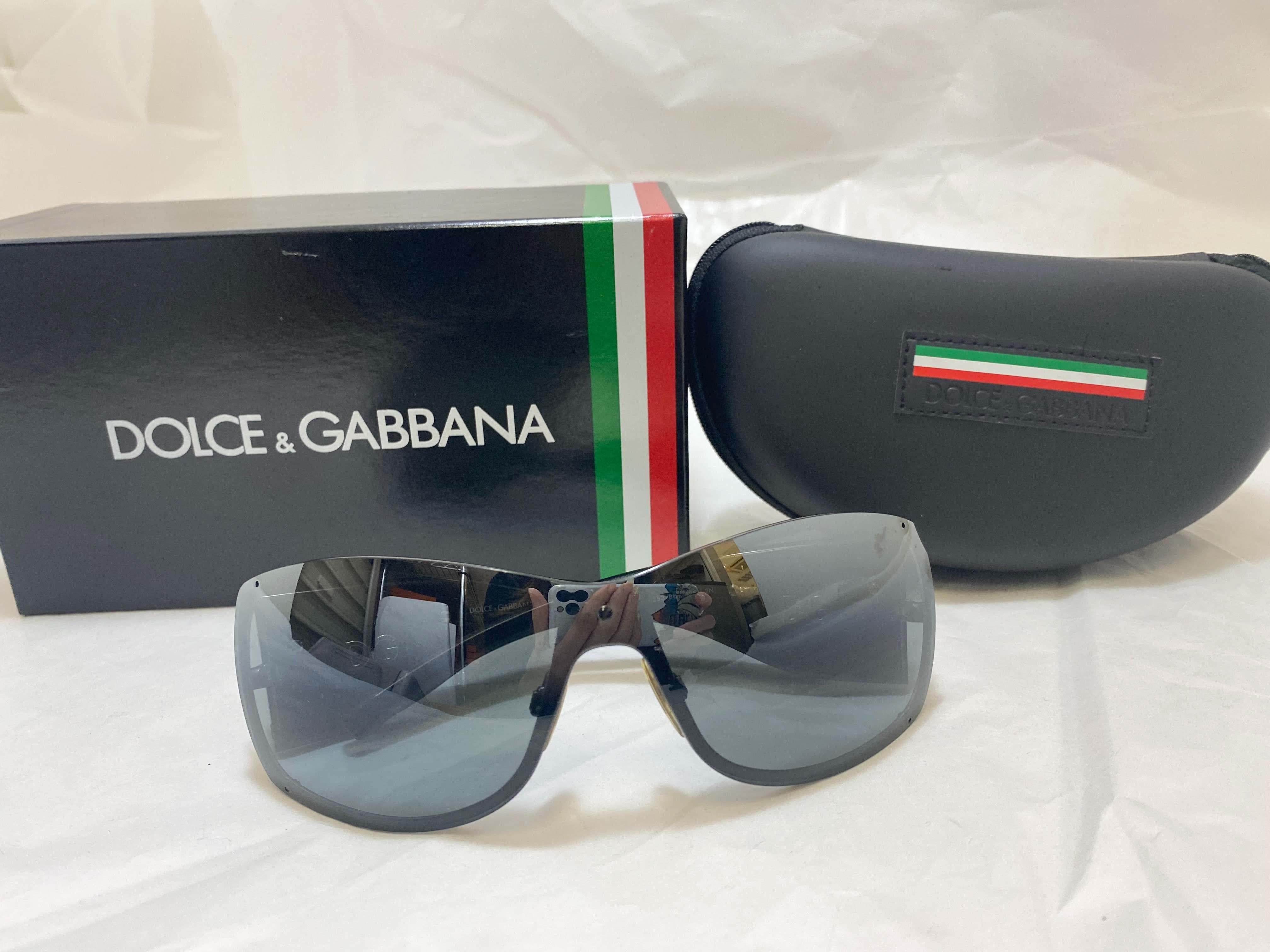 ドルチェ&ガッバーナ サングラス ブラック プラスチック