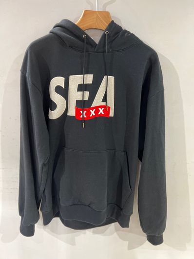 WIND AND SEA GOD SELECTION XXX HOODIE "Black"
