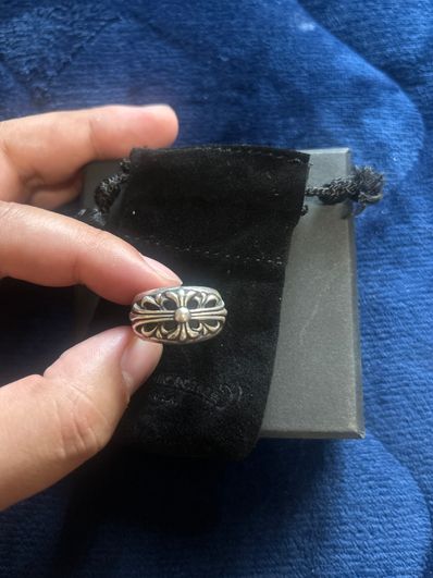 Chrome Hearts Floral Cross Ring "Silver"