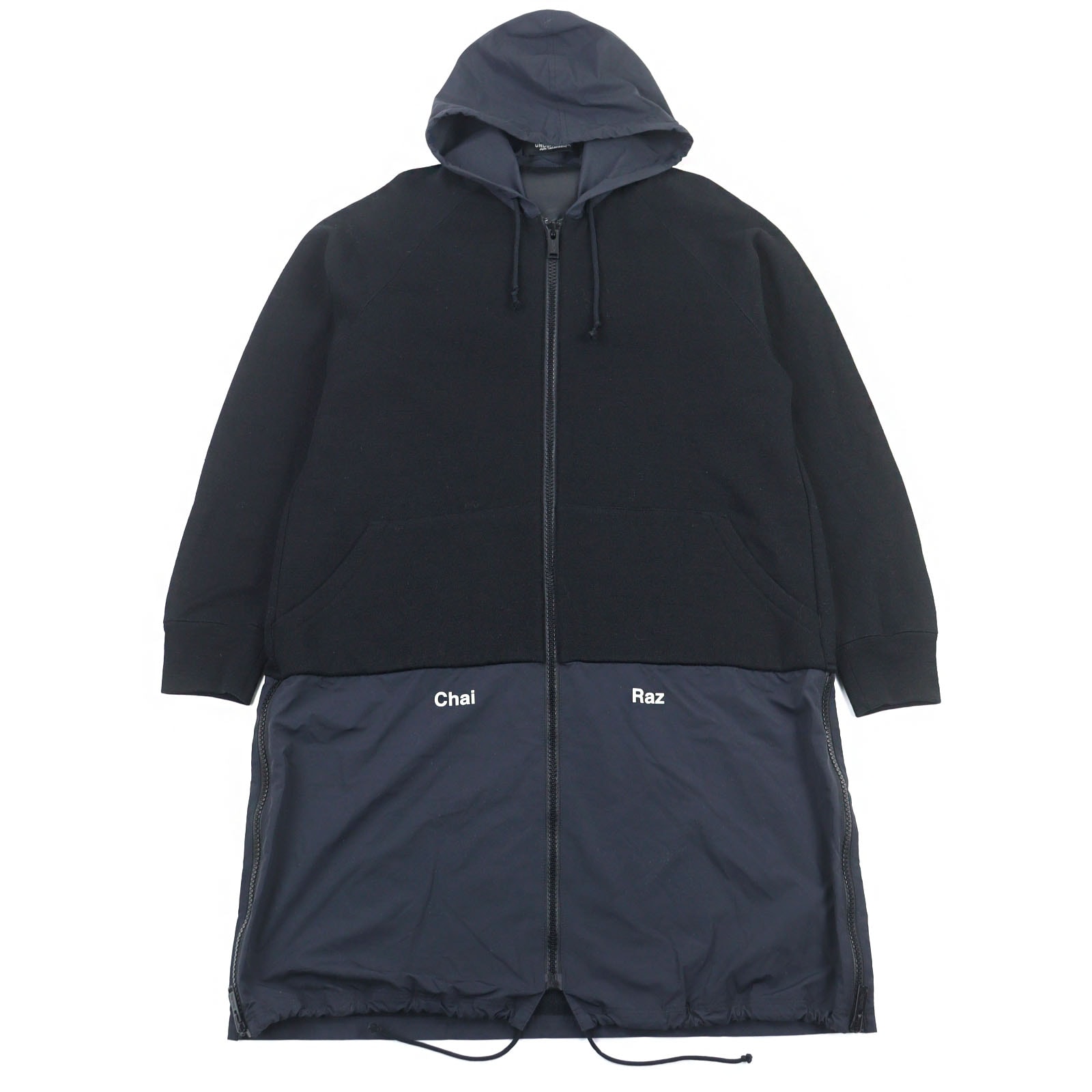 美品 アンダーカバー ヨークダウンMIX ロングジップパーカ Nadsat 3