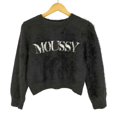 24aw SHAGGY MOUSSY LOGO KNIT【1142008317731】