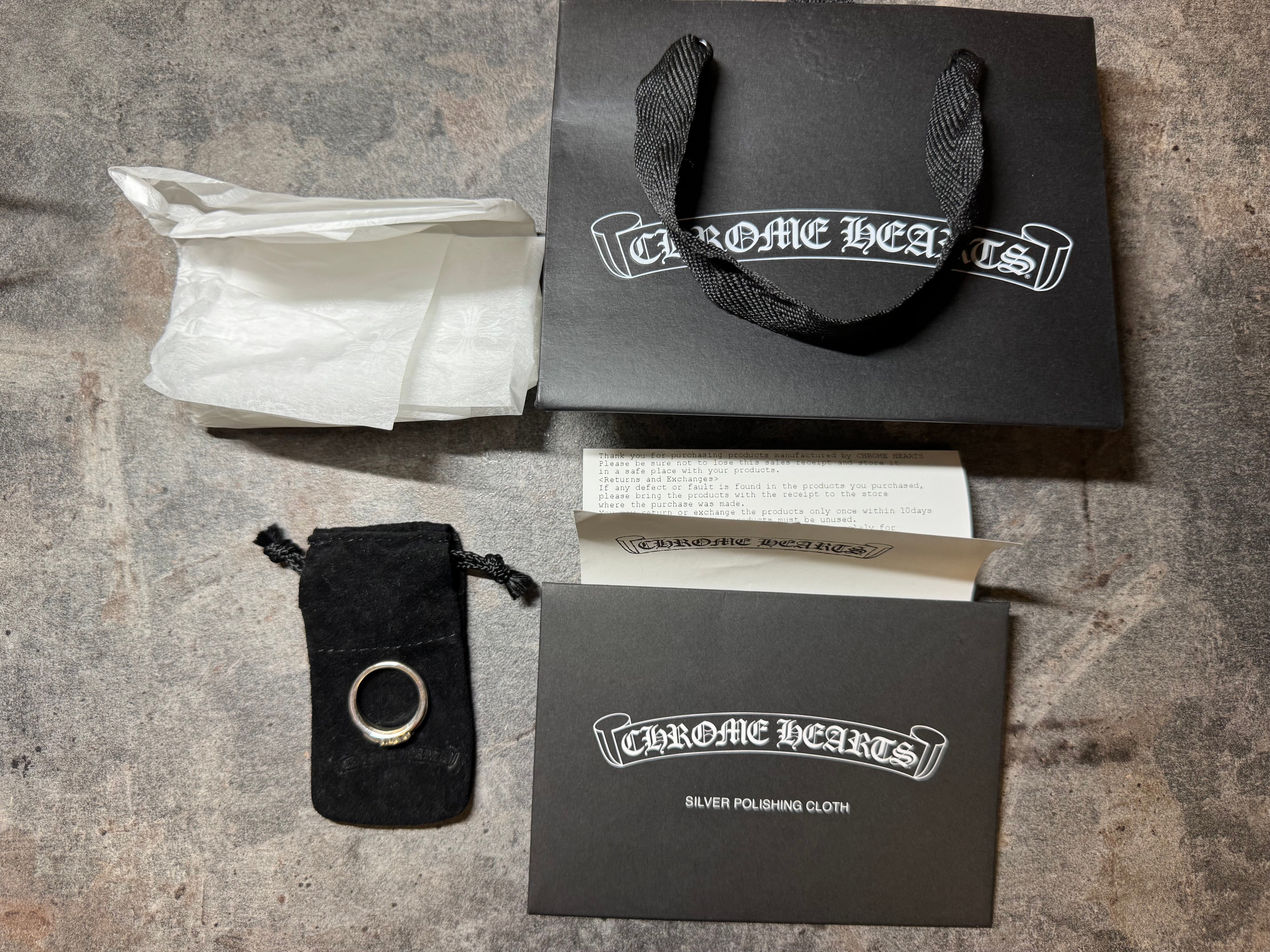 クロムハーツ ベビークラシック リング w/ ダガー "シルバー"