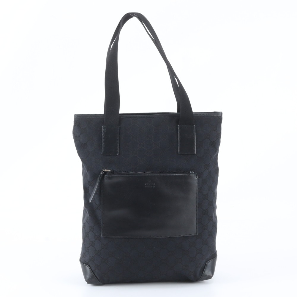 ■美品 グッチ GGキャンバス 019 0401 トート バッグ