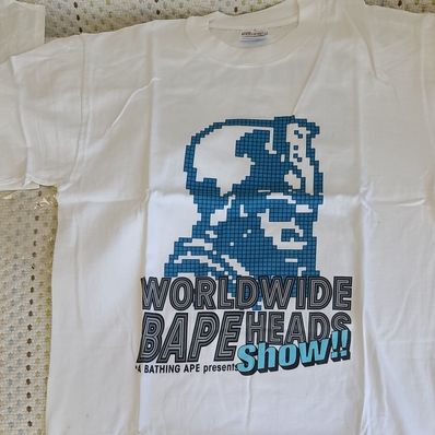 BAPE ワールドワイドビエイプヘッズショー Tシャツ