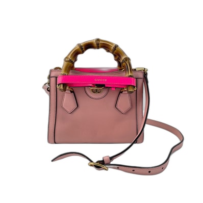 グッチ GUCCI ダイアナ ミニ ハンドバッグ【中古】