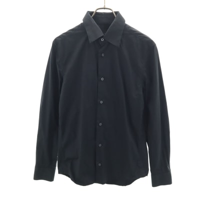 ARMANI EXCHANGE アルマーニエクスチェンジ 長袖 スリムフィット シャツ S ブラック