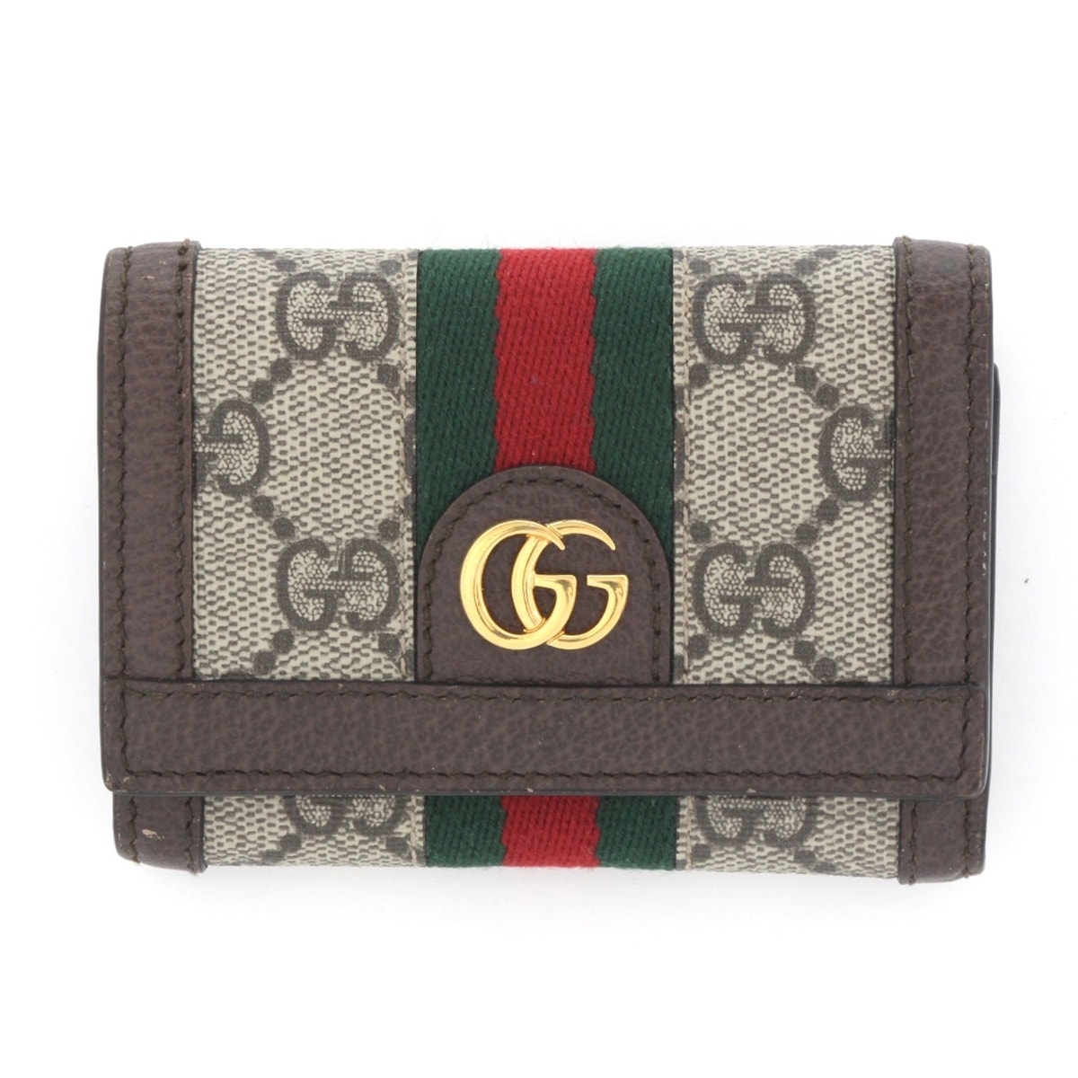 $$ GUCCI グッチ GG オフディア 三つ折りウォレット 財布 644334