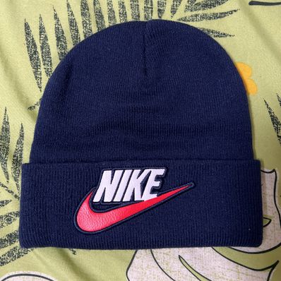 Supreme / NIKE® Beanie "navy"