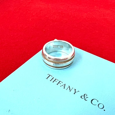TIFFANY&Co. ティファニー グルーブド ダブルライン リング シルバー925 リング・指輪 13号 シルバー
20635