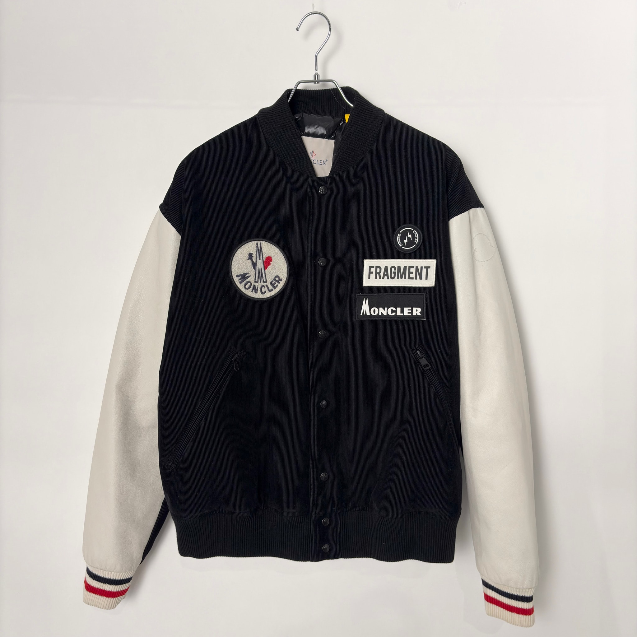 MONCLER 18AW ×fragment design SVEN stadium jacket Black 