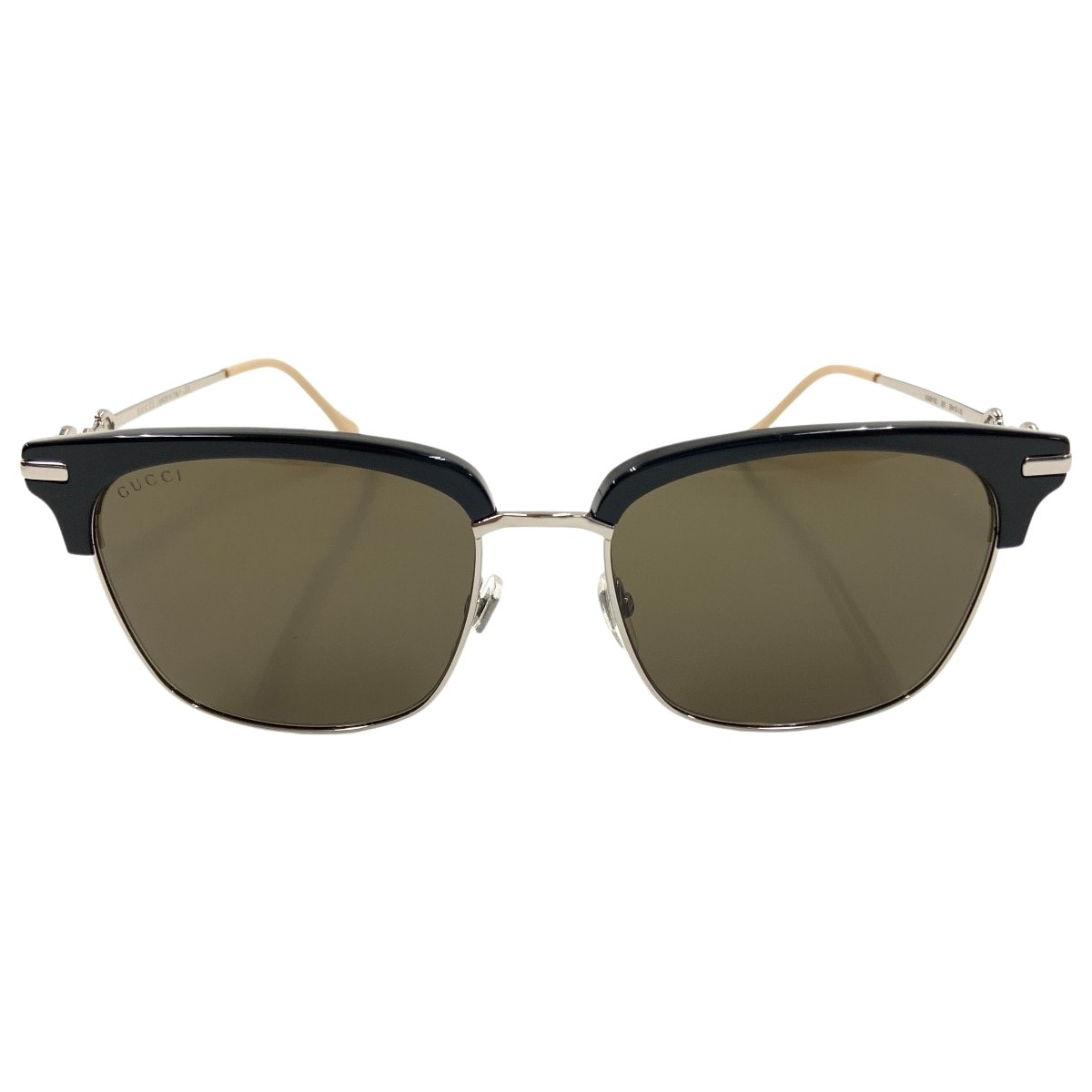 〇〇GUCCI グッチ ホースビット ウェリントン サングラス 56□18-145 GG0918S 001