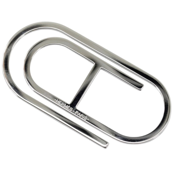 【新品・未使用】エルメス マネークリップ シルバー シラージュ トロンボーン 財布 札入れ メンズ レディース HERMES プレゼント 高級ブランド プレミアム オシャレ 便利 ギフト マネークリップ