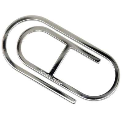 【新品・未使用】エルメス マネークリップ シルバー シラージュ トロンボーン 財布 札入れ メンズ レディース HERMES プレゼント 高級ブランド プレミアム オシャレ 便利 ギフト マネークリップ