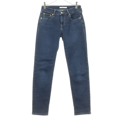 Levi's リーバイス ストレッチ スキニーデニムパンツ w24 インディゴ BORROWED FROM BOYS