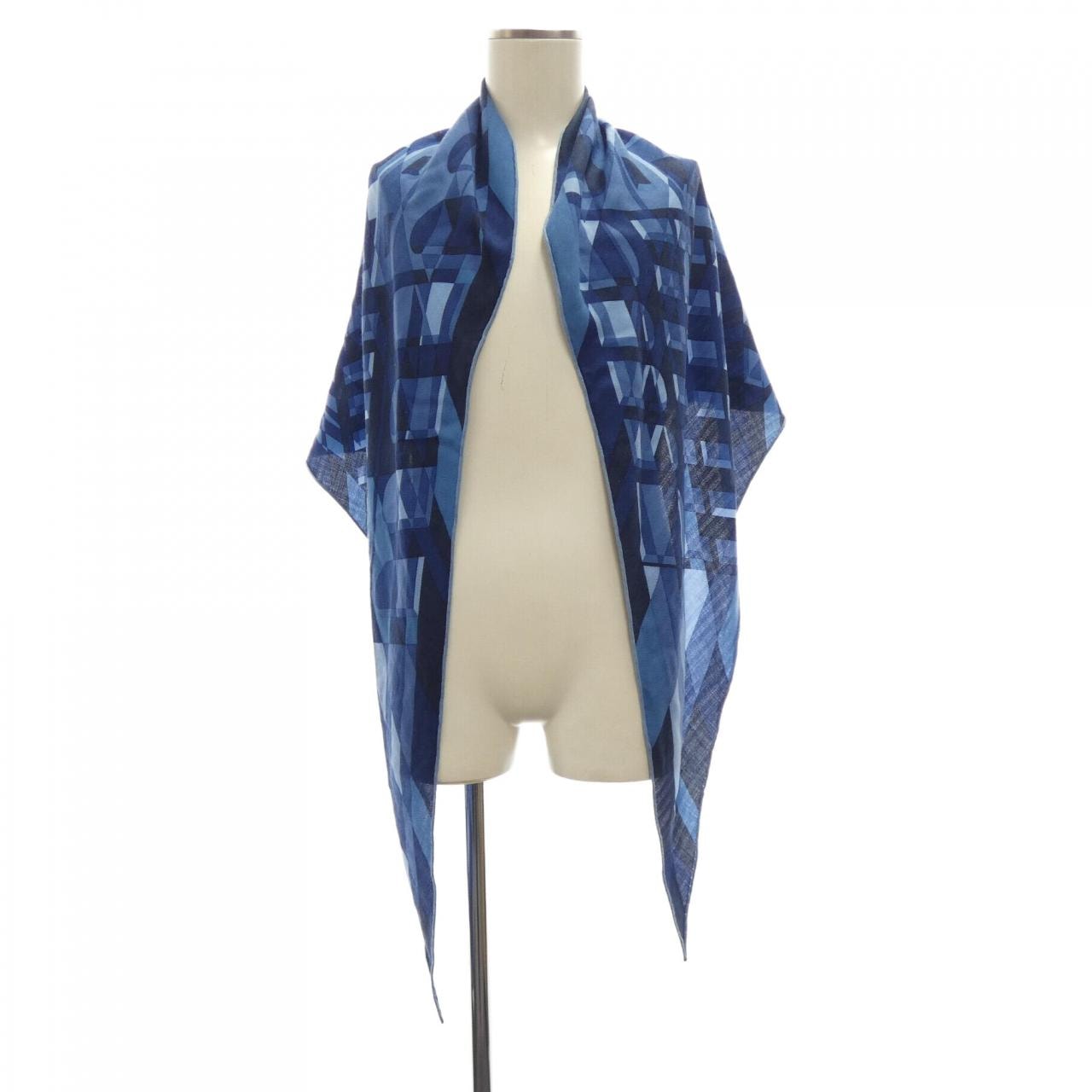 エルメス HERMES FAUBOURG EN PERSPECTIVE ロザンジュGM ショール