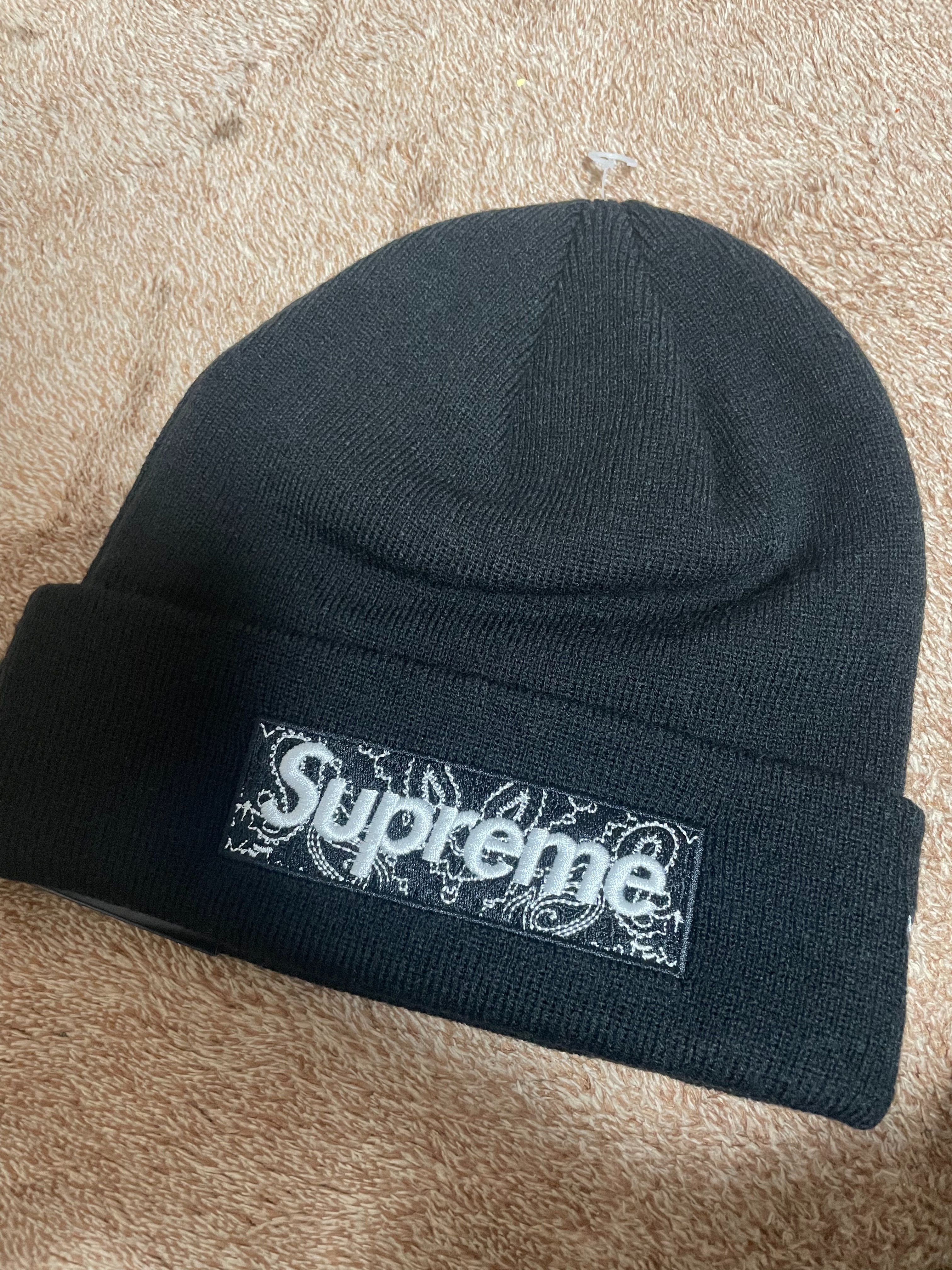 Supreme New Era® Box Logo Beanie "Black"