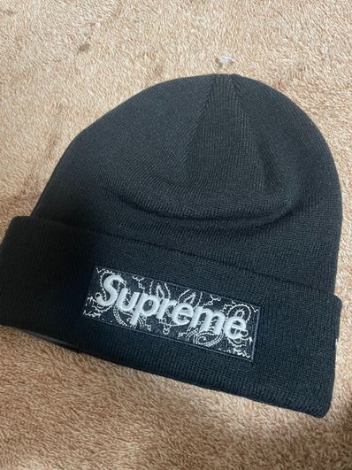 Supreme New Era® Box Logo Beanie "Black"