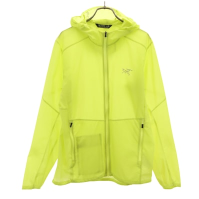 ARC'TERYX アークテリクス インセンド エアシェル ジャケット S 黄緑 アウトドア フーディー