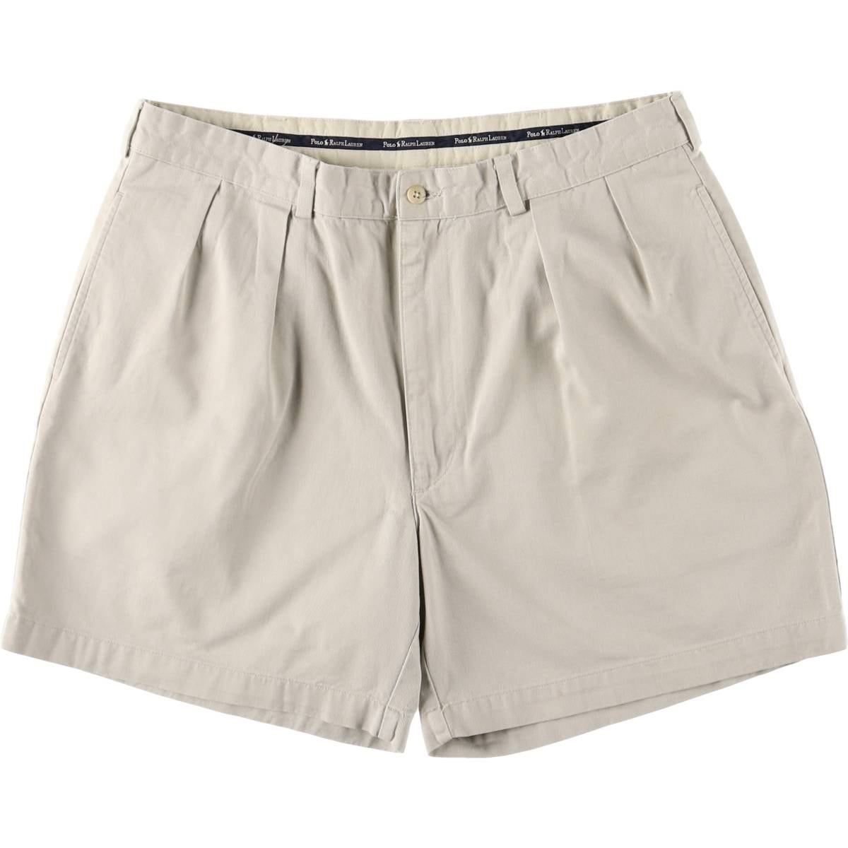 古着 ラルフローレン Ralph Lauren Polo Ralph Lauren ツータック チノショーツ ショートパンツ メンズw36相当/eaa576853