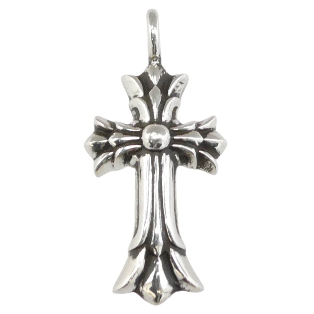 Chrome Hearts Double CH Cross Charm "Silver"