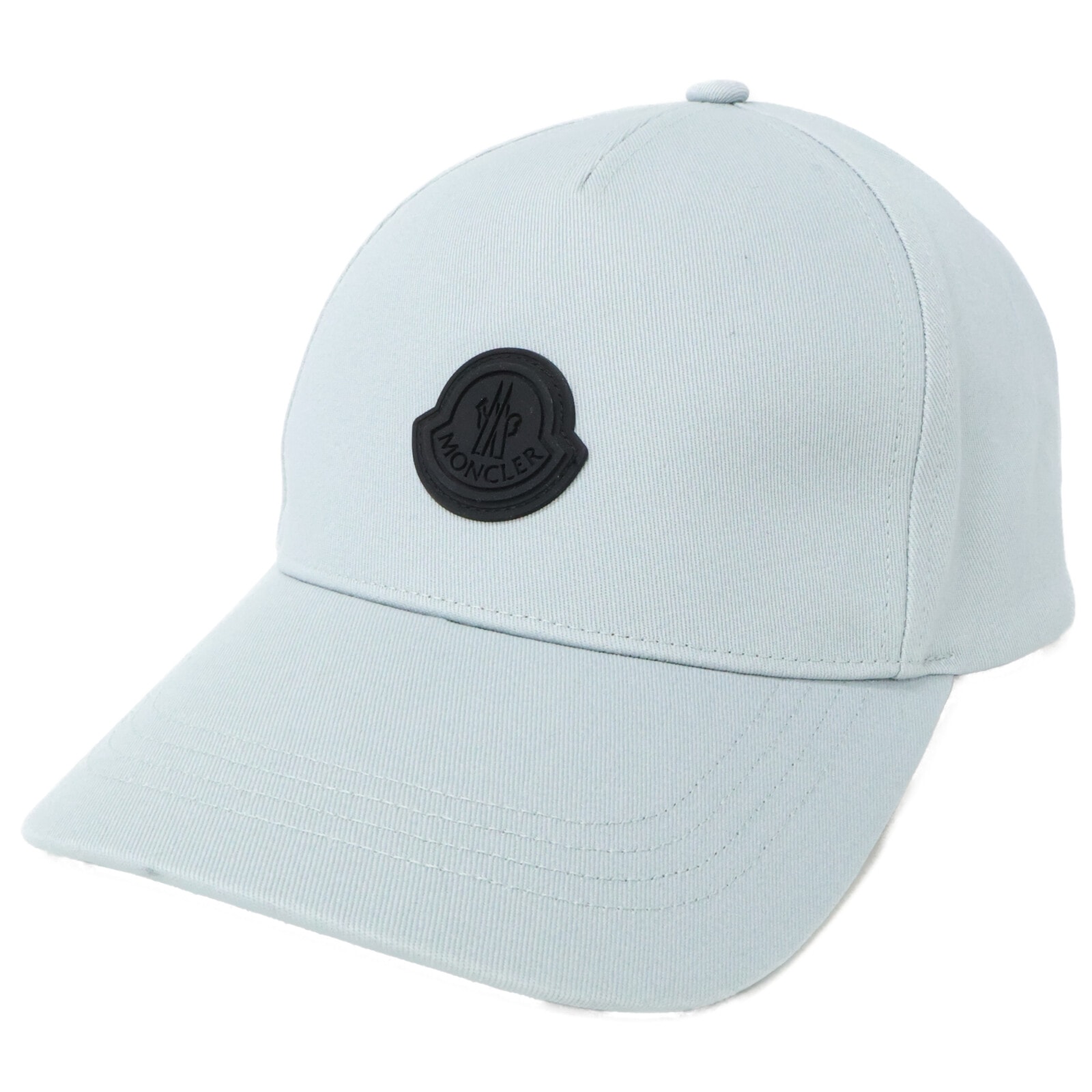 モンクレール 【新品同様/国内正規】25年製 L10933B00011 0U082 BASEBALL CAP シリコンロゴパッチ ベースボールキャップ UNI