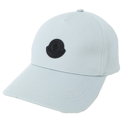 モンクレール 【新品同様/国内正規】25年製 L10933B00011 0U082 BASEBALL CAP シリコンロゴパッチ ベースボールキャップ UNI