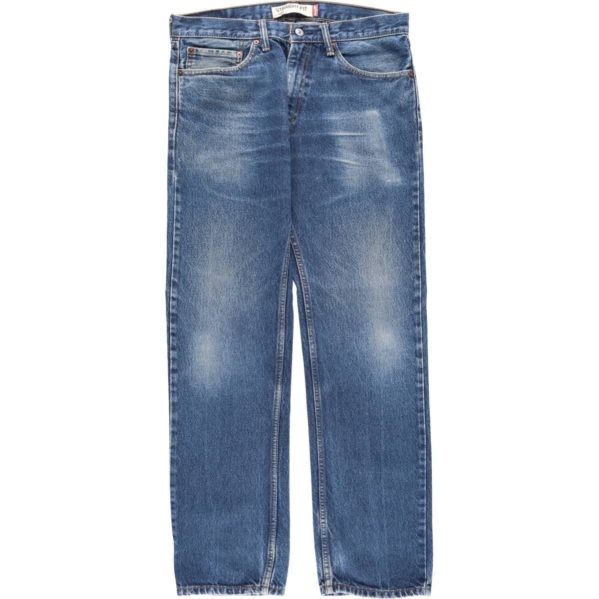 古着 リーバイス Levi's 505 STRAIGHT FIT テーパードデニムパンツ メンズw35相当/eaa613892