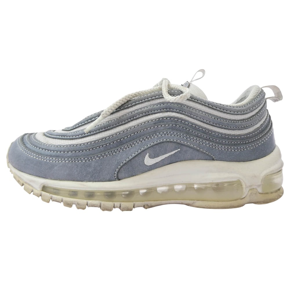 NIKE ナイキ スニーカー DX6932-001 × COMME des GARCONS HOMME PLUS Air Max 97 Glacier Grey エアマックス 97 グレイシャー グレー ローカット スニーカー グレー系 23.5cm【中古】