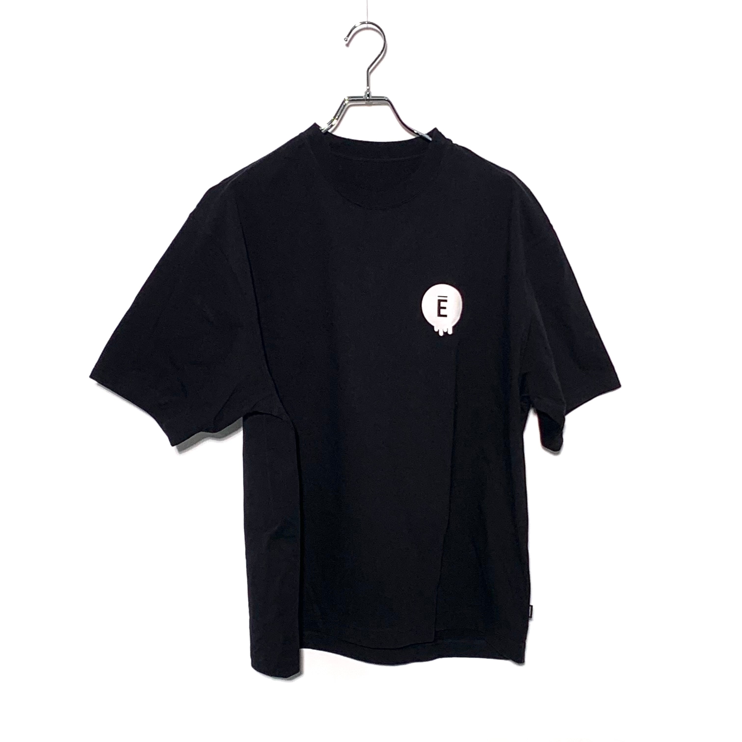 ENNOY Circle Ē Drip T-Shirt "Black" SS25BRENCT03AM