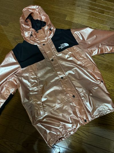 Supreme x The North Face Metallic Mountain Parka "Pink"