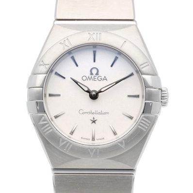 オメガ コンステレーション 腕時計 時計 ステンレススチール 13110256002001 クオーツ 磨き直し済 93397XXX レディース 1年保証 OMEGA 中古