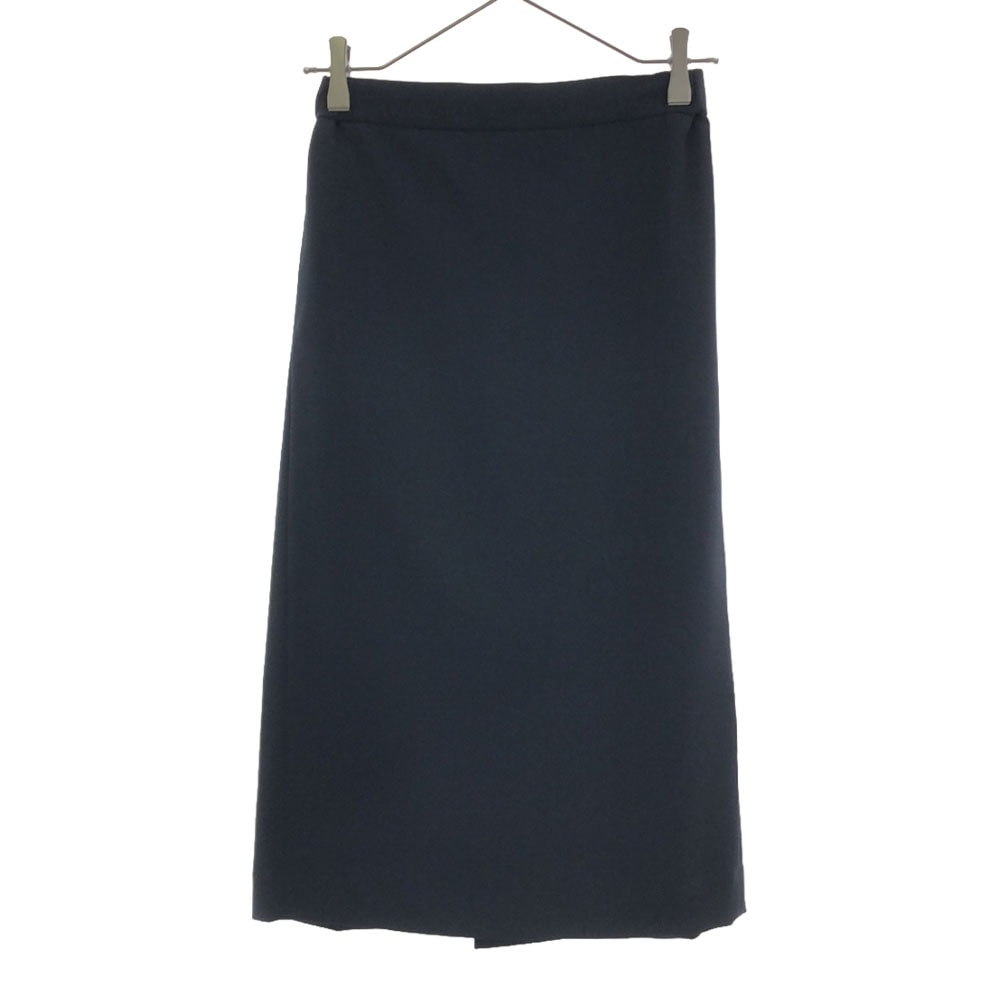 BEAMS LIGHTS ビームスライツ ミディ丈 タイトスカート 36 ネイビー