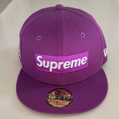 Supreme No Comp Box Logo New Era "Lavender"