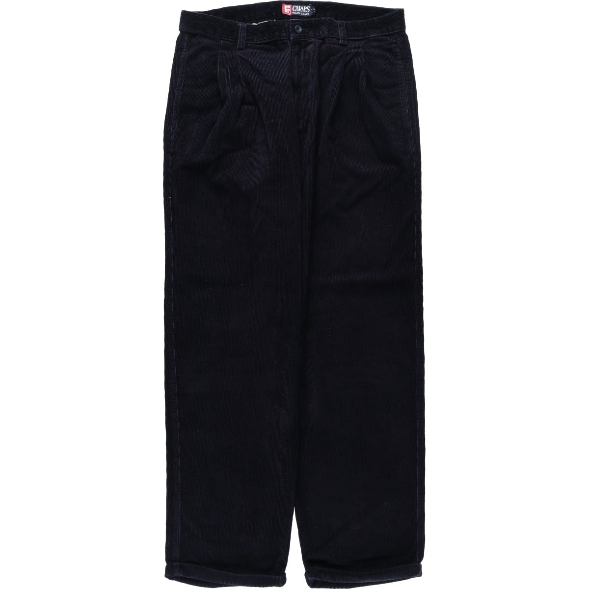 古着 ラルフローレン Ralph Lauren CHAPS チャップス ツータック コーデュロイパンツ メンズw36相当/eaa627832