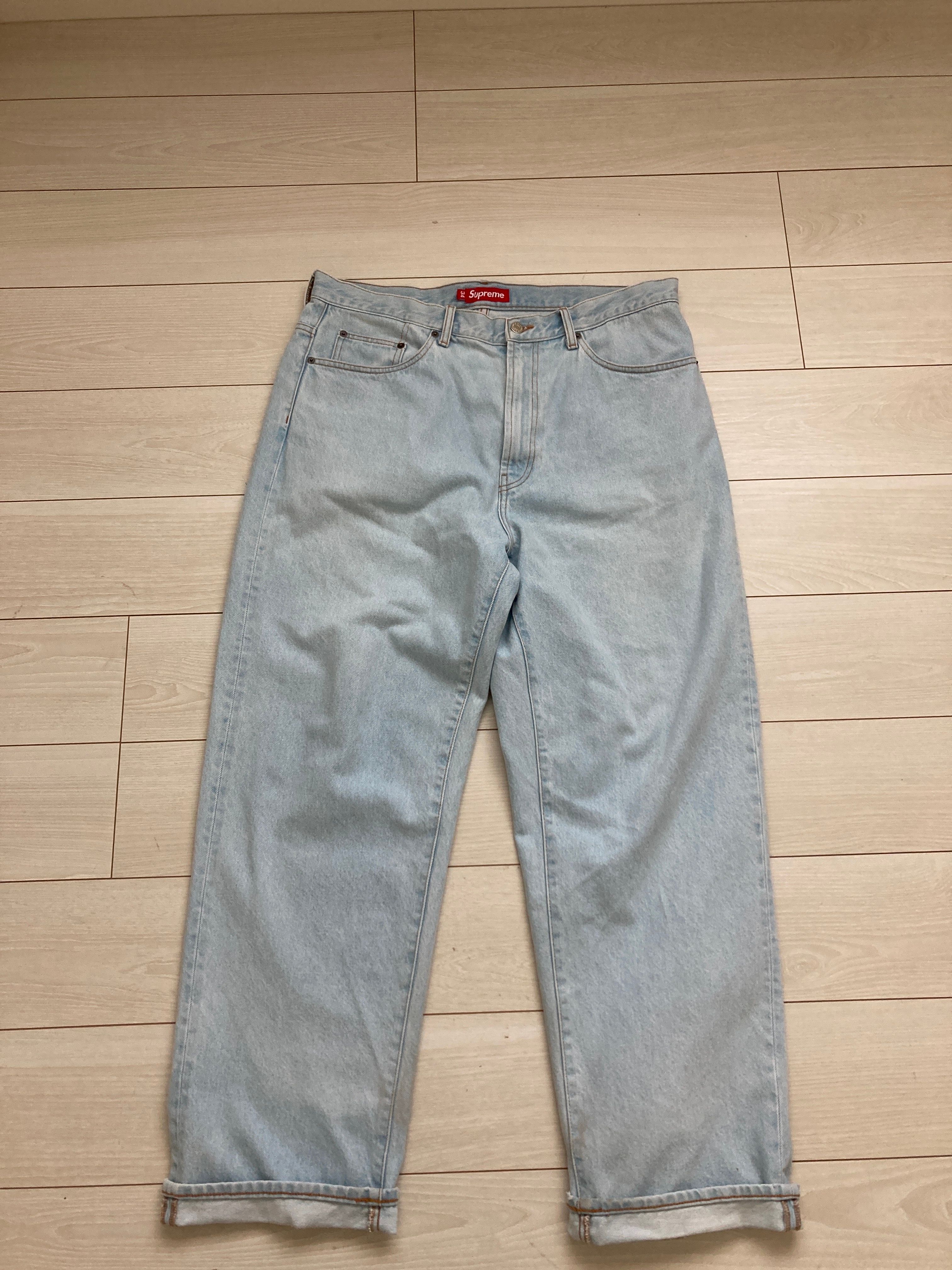 Supreme Baggy Jean "Washed Indigo"(24SS)
