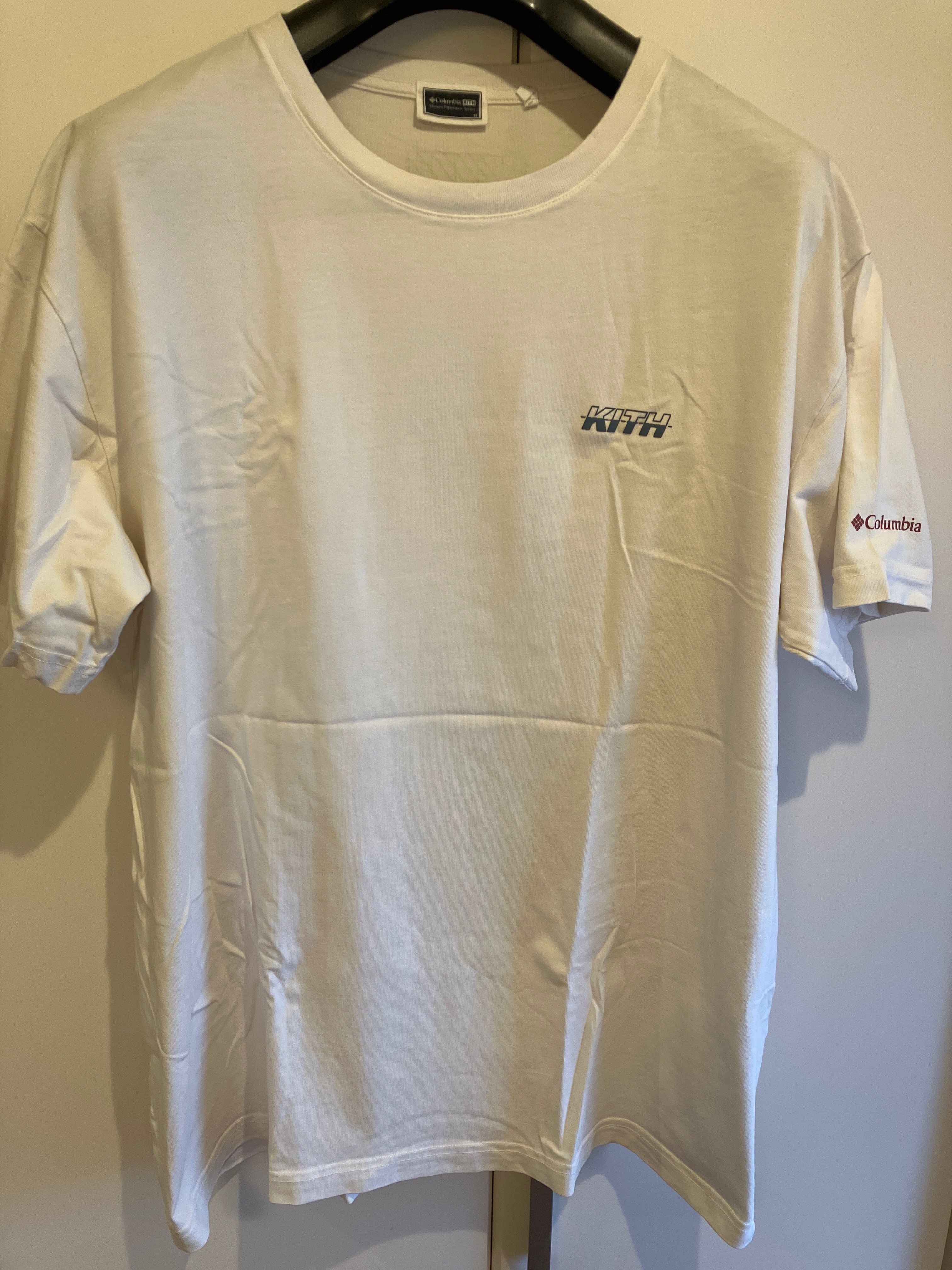 Kith x Columbia Eea Rain Recruter Tee "Sea Salt"