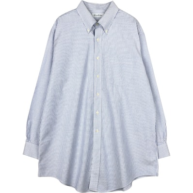 古着 ブルックスブラザーズ Brooks Brothers SLIM FIT 長袖 ボタンダウンストライプシャツ メンズXL相当/eaa666700