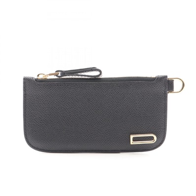 デルヴォー Delvaux ヴァガボンド コインケース 財布 レザー レディース ブラック系 【中古】