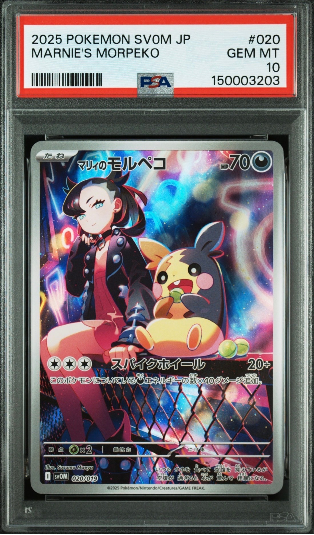 PSA10】マリィのモルペコ [SVOM 020/019](スターターセットex「マリィ