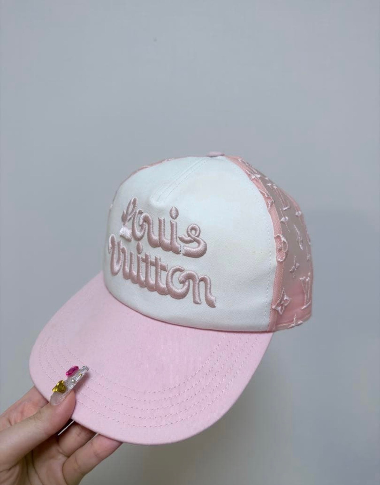 Tyler, The Creator x Louis Vuitton Mesh Signature Cap "Pink"