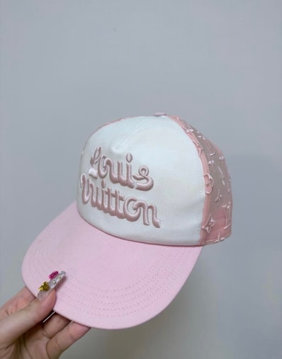 Tyler, The Creator x Louis Vuitton Mesh Signature Cap "Pink"