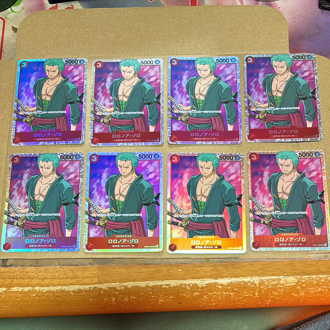 ロロノア・ゾロ SR [OP01-025] (ブースターパック ロマンスドーン)