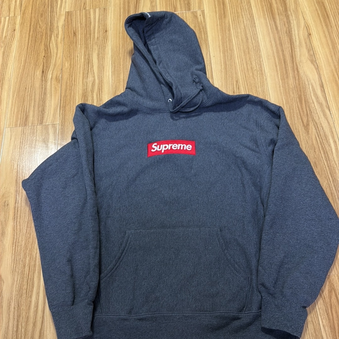 Supreme Box Logo Hooded Sweatshirt "Charcoal" (21FW)