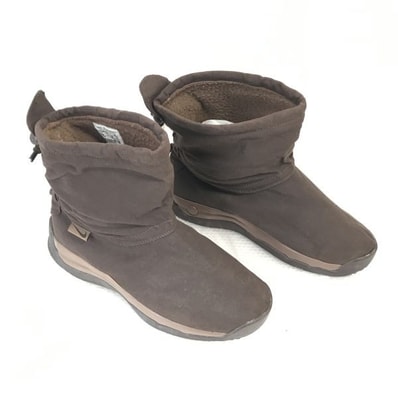 ナイキ/NIKE★08/内側暖か/チャカモックブーツ/CHUKKA MOC【7YW/25.0/茶/BROWN】333689-221/boots/Shoes◇bWB83-9