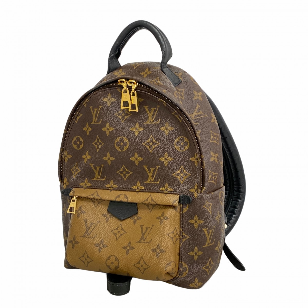 【6dc2805】ルイヴィトン リュック・デイパック モノグラム・リバース パームスプリングスPM M44870 ブラウン【中古】レディース